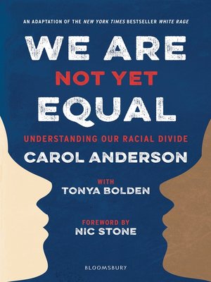cover image of We Are Not Yet Equal